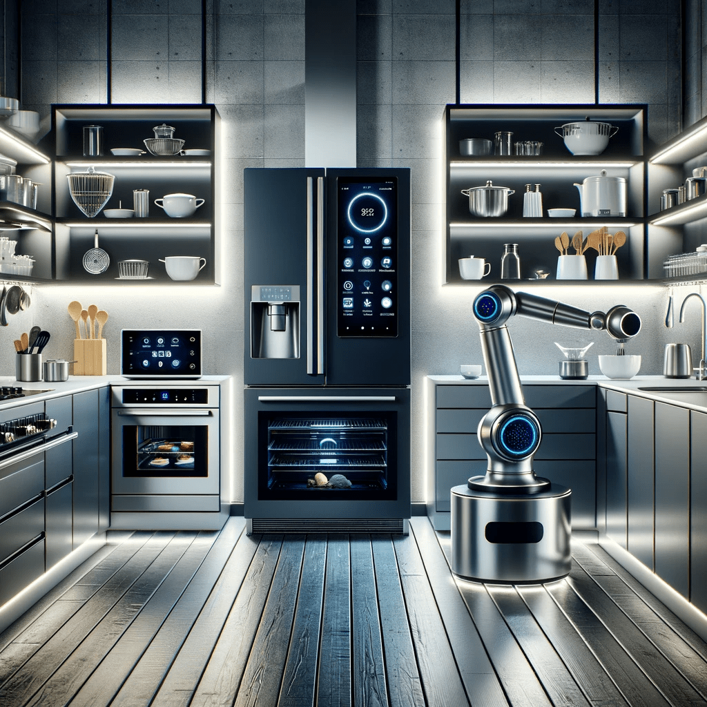 Bild aus einer Küche der Zukunft